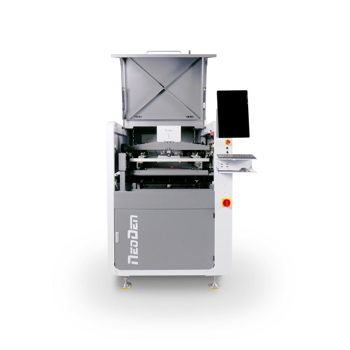 Hi All,
Glad to inform we had released a new advance Stencil Solder Printer with cameras NeoDen ND450 for SMT PCBA using.
More details,can feel free contact to me(tonny-neoden),tks.