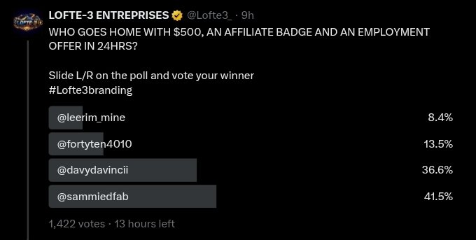 LOFTE-3 ENTREPRISES tweet media