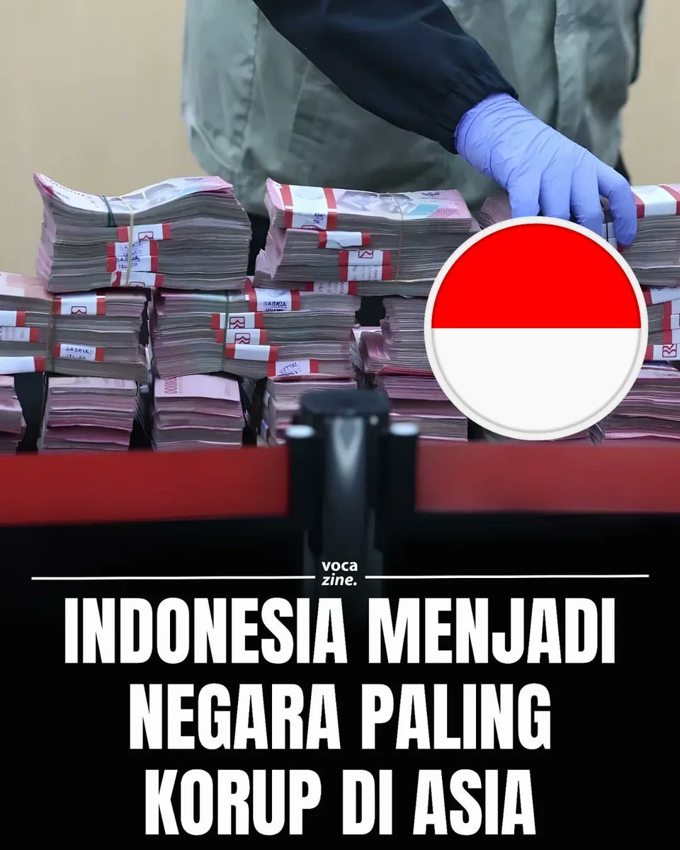wandystjk2's tweet image. Indonesia juara korupsi di Asia 🤪
