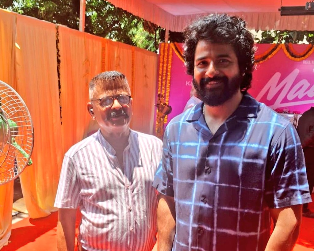 #Sivakarthikeyan anna at Rio's #Maddy Pooja..💥