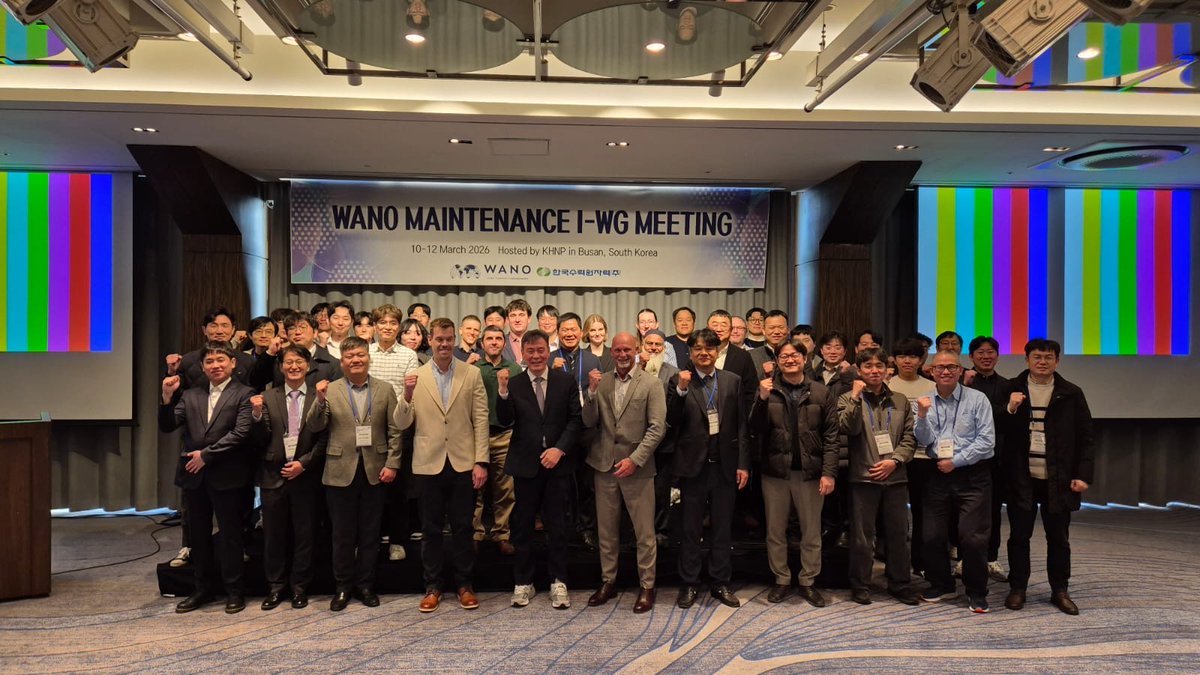 World Association of Nuclear Operators tweet media