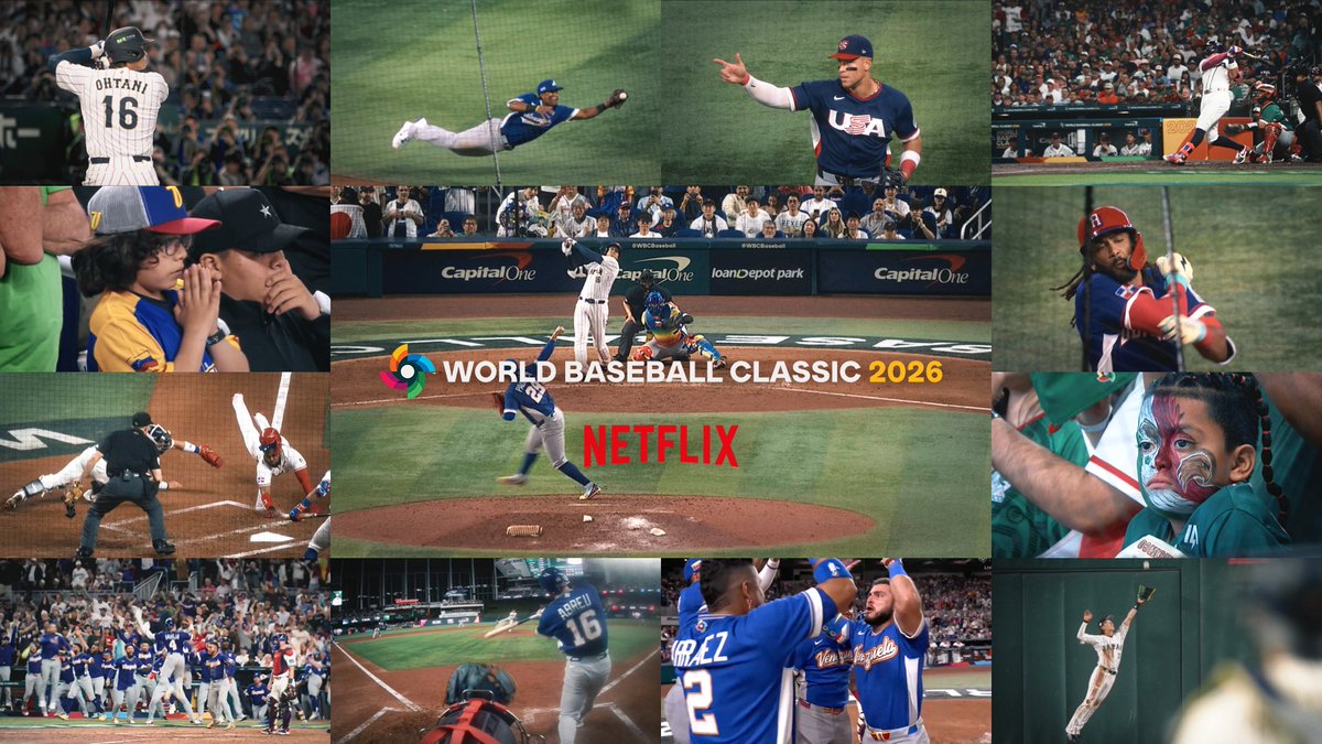 netflixjpsports's tweet image. 2026 ワールドベースボールクラシック

〈日本のNetflixの単一タイトルとして〉
🏆過去最大の視聴を記録

〈世界における野球配信として〉
🏆グローバルで過去最大の視聴を記録

「いつでも、どこでも、どの試合も」

ライブスポーツ視聴の
新しいスタイルへ

詳細はこちら
▶️about.netflix.com/ja/news/2026-w…