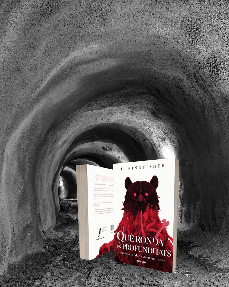 Ja disponible!

⛏️🐻👁️⛏️🐻👁️

⛏️QUÈ RONDA A LES PROFUNDITATS⛏️
🖋️T. Kingfisher
Traducció: <a href="/cinexina/">Marta Armengol Royo</a> 
Correcció: <a href="/Edgar_Cotes/">Edgar Cotes i Argelich</a> i Abril Morales i Puig  
Coberta: <a href="/marimbavidal/">Marina Vidal</a>