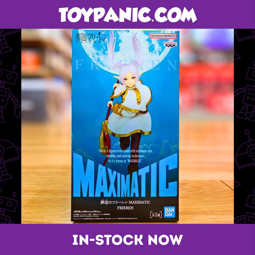 ToypanicMsia's tweet image. ⭐IN STOCK HIGHLIGHT OF THE DAY⭐

🔴Frieren: Beyond Journey's End Maximatic Frieren

👉toypanic.com/toy.aspx?p=226…

#toypanic
#base1midlandspark