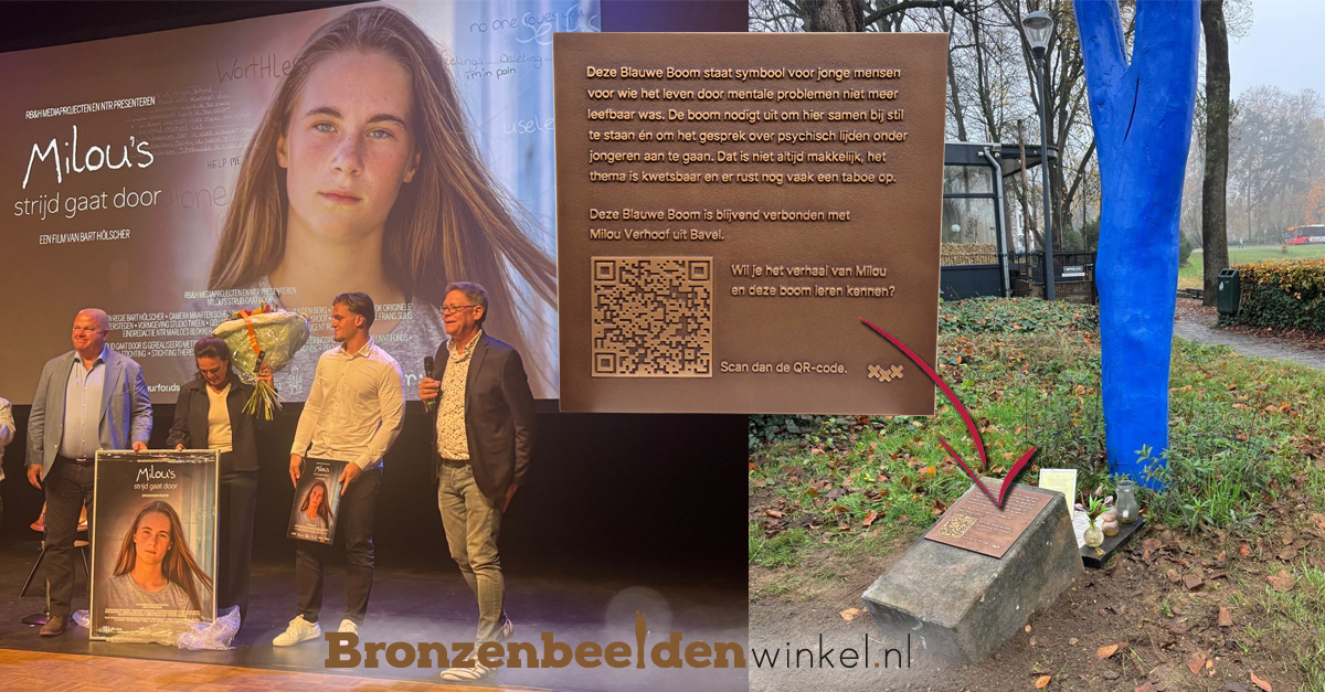 Afgelopen jaar is officieel de eerste blauwe boom onthuld in Nederland. Deze boom maakt onderdeel uit van het Australische ‘Blue Tree Project’, een initiatief om stil te staan bij psychisch lijden onder jongeren.

#bluetreeproject #blauweboom