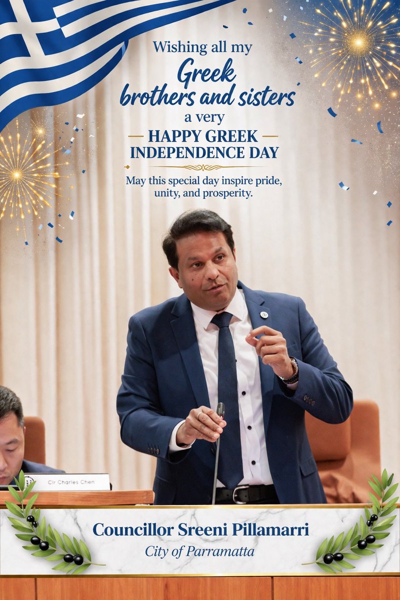 Sreeni Pillamarri | Councillor City of Parramatta tweet media