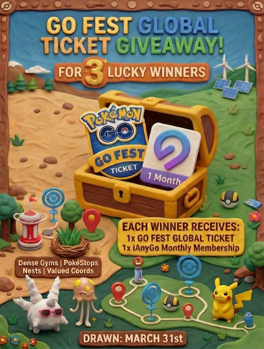 GO Fest Global Ticket Giveaway — PoGo Club