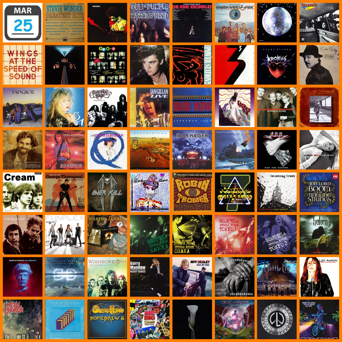 ejpf04's tweet photo. @HoffmanEnrique @Mikehomeseller @TiaColita
#Mar25
Efemérides marzo 25
Álbumes
1968 Stevie Wonder • Greatest Hits
1970 Jimi Hendrix • Band Of Gypsys
1972 Deep Purple • Machine Head
1972 The Kinks • The Kink Kronikles
1974 Earth, Wind & Fire • Open Our Eyes https://t.co/ob6IPGrGiF
