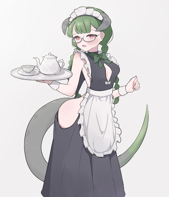 OCメイド竜娘のシオ 