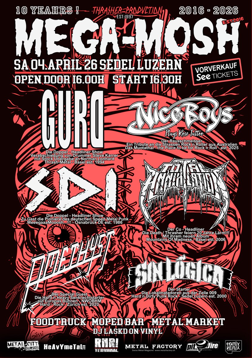 Metal Factory - Swiss Metal Magazine tweet media