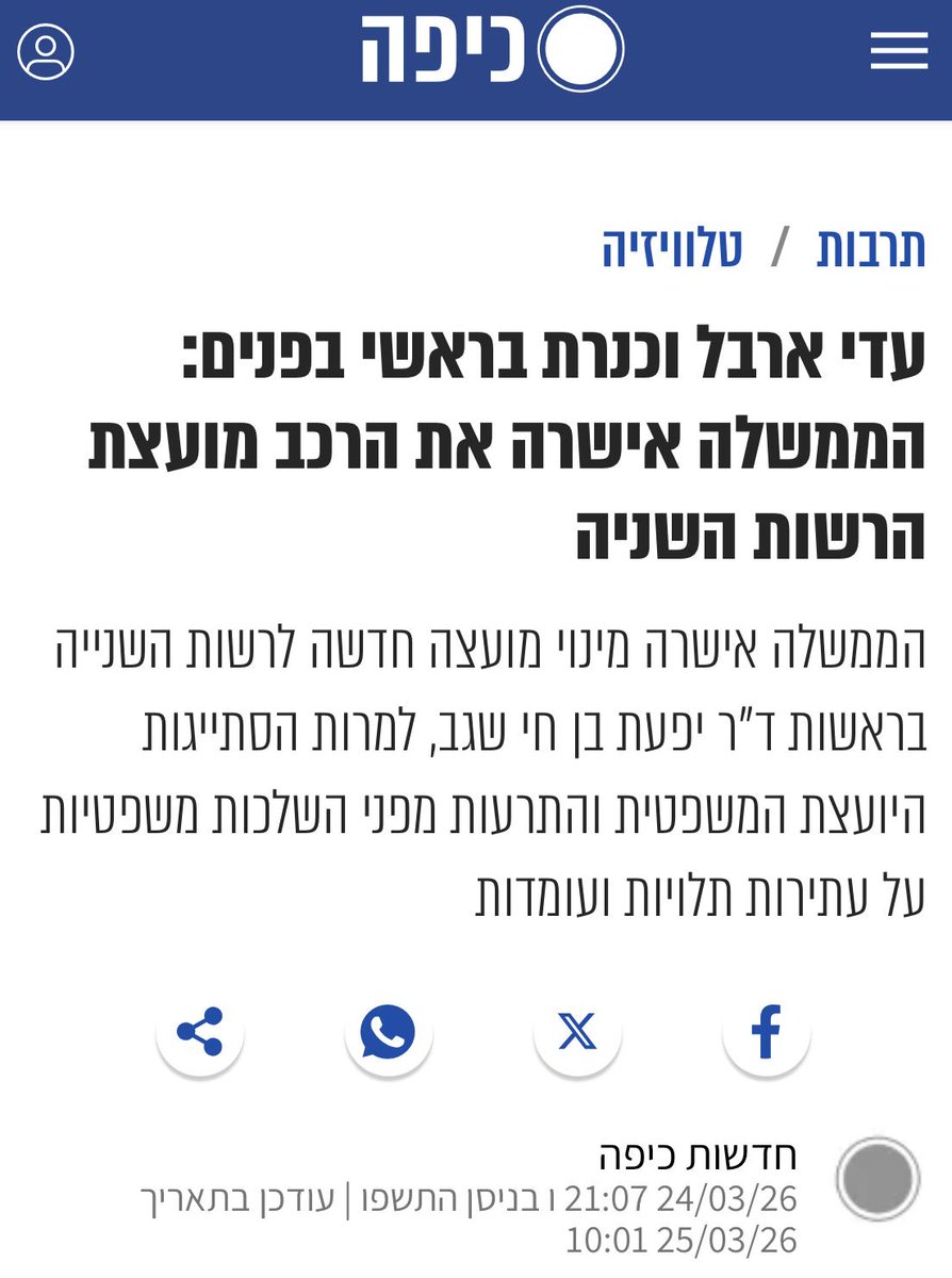 פורום קהלת Kohelet tweet media