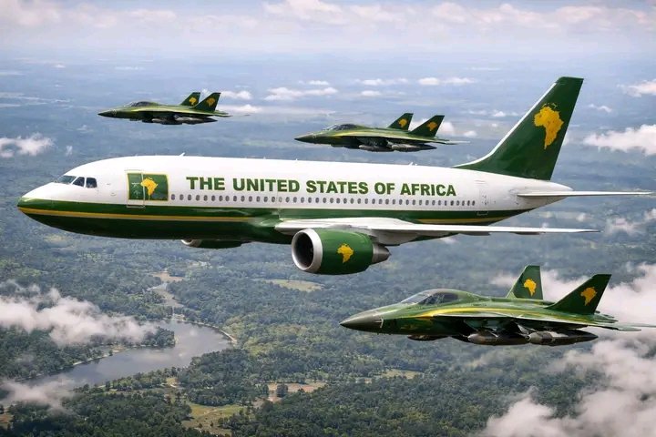 PMutali25358's tweet photo. The United States of Africa Presidential Jet being escorted by the Military...
#Africaunite 
#Militaryjets.
#FullProtection. https://t.co/DUx8jiut31