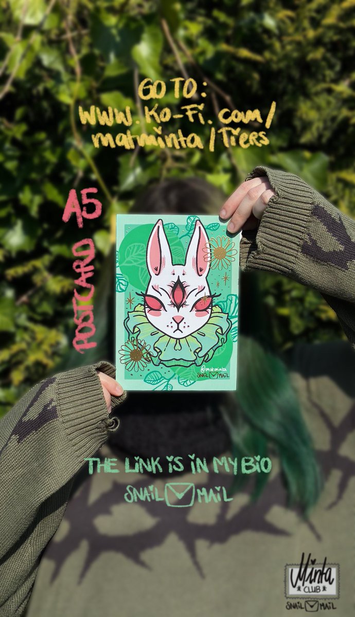 matxminta's tweet photo. My A5 Postcard for my SnailMail is   
finally here - so excited 🌱 https://t.co/7Qafcb5RXl