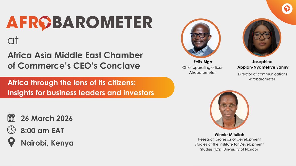 Afrobarometer tweet media