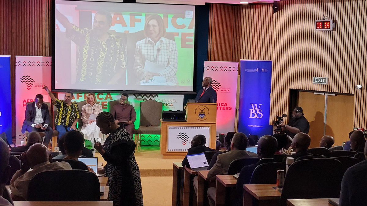 channelafrica1's tweet photo. "We should not look at climate finance as an environmental issue but rather as a social development tool." - Dr Kwame Ababio. 

#AfricaMatters #AfricaMatters #ChannelAfrica #ClimateAction @witsbschool https://t.co/pTw0crfGh0