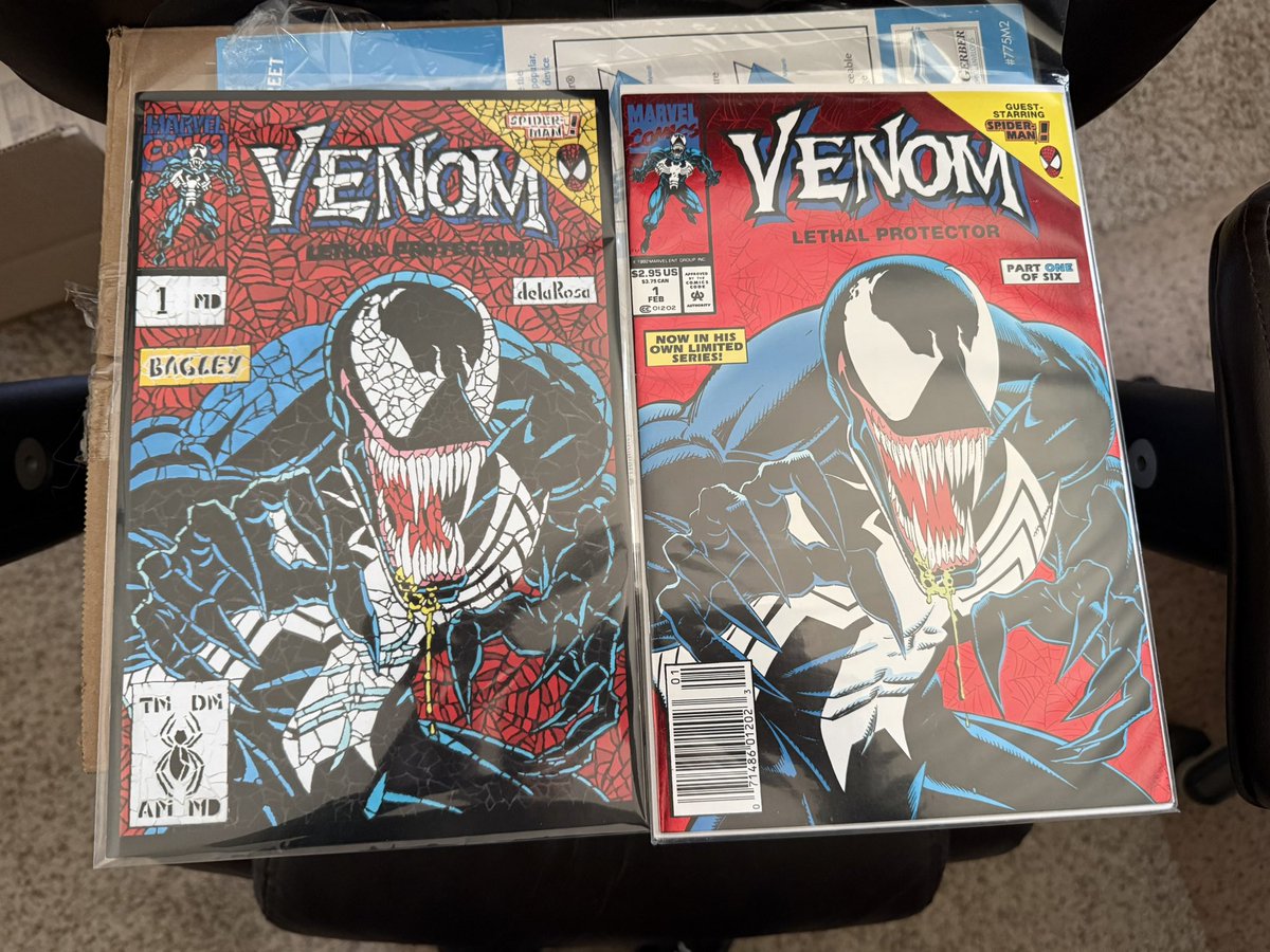 MatthewDimasi's tweet photo. Venom Lethal Protector #shattered @realmarkbagley #venom https://t.co/y3YxpfIguw