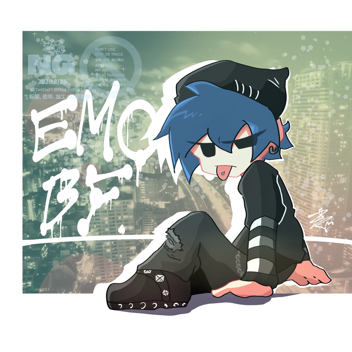 Mag_fnf091's tweet image. EMO BF
#fnfbf #BF #FNF