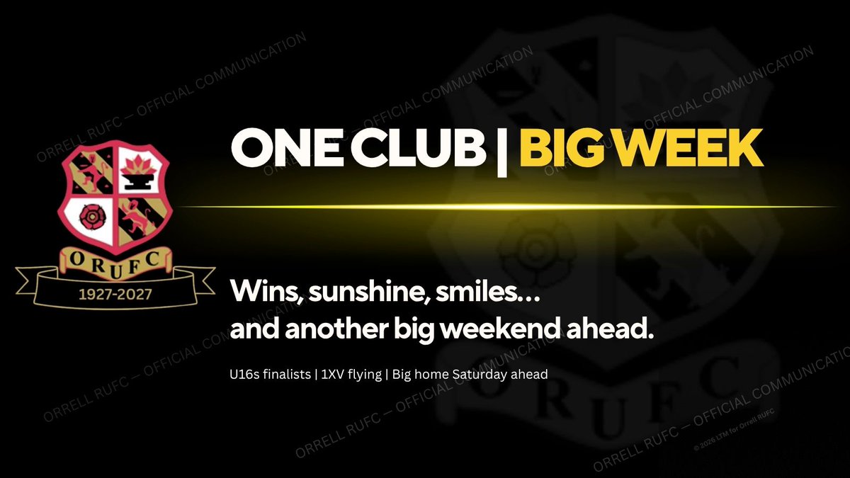 Orrell RUFC tweet media