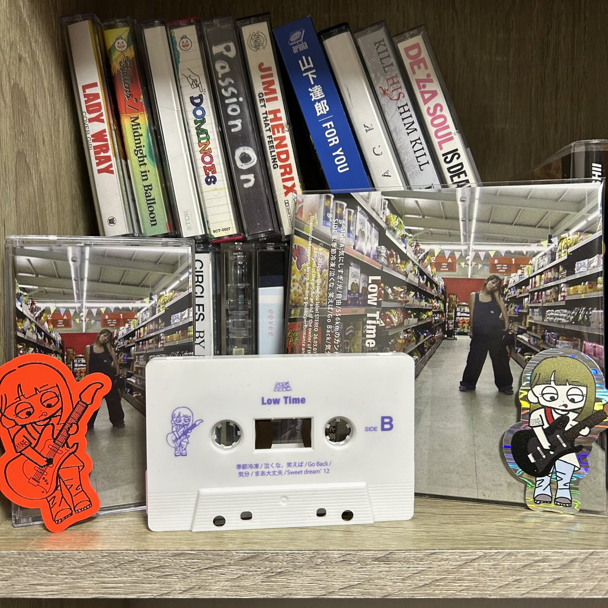 本日発売🐲
CDジャケットを折るとテープのジャケットになるのこだわり！

▼HOLIDAY!RECORDS
holiday2014.thebase.in/categories/722…

▼diskunionオンライン・各店舗
diskunion.net/jp/ct/list/0/8…