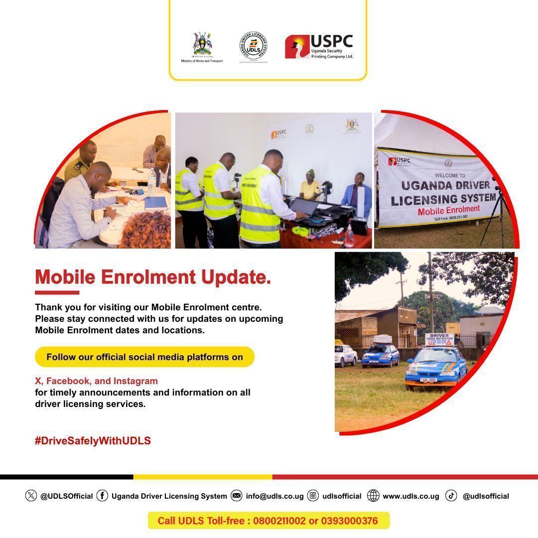 Uganda Driver Licensing System tweet media