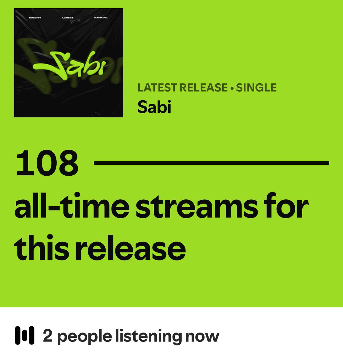 We created a song representing the struggle of the average Nigerian youth. <a href="/Official_Lareez/">Sabi Boys! 🎤</a> and <a href="/Ramareel/">Ramadel</a> told their stories using unusual melodies.

“Sabi” is #OutNow and we’re happy to share the vibe🔥

🥁 <a href="/vlamjonzing/">Victor oyelami #BPA</a>