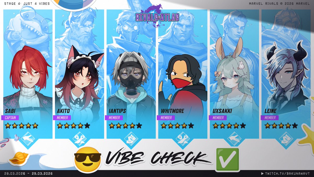 Bakunawa 🐍 VTuber Villain 🌙 Tourney 3/28-29 tweet media