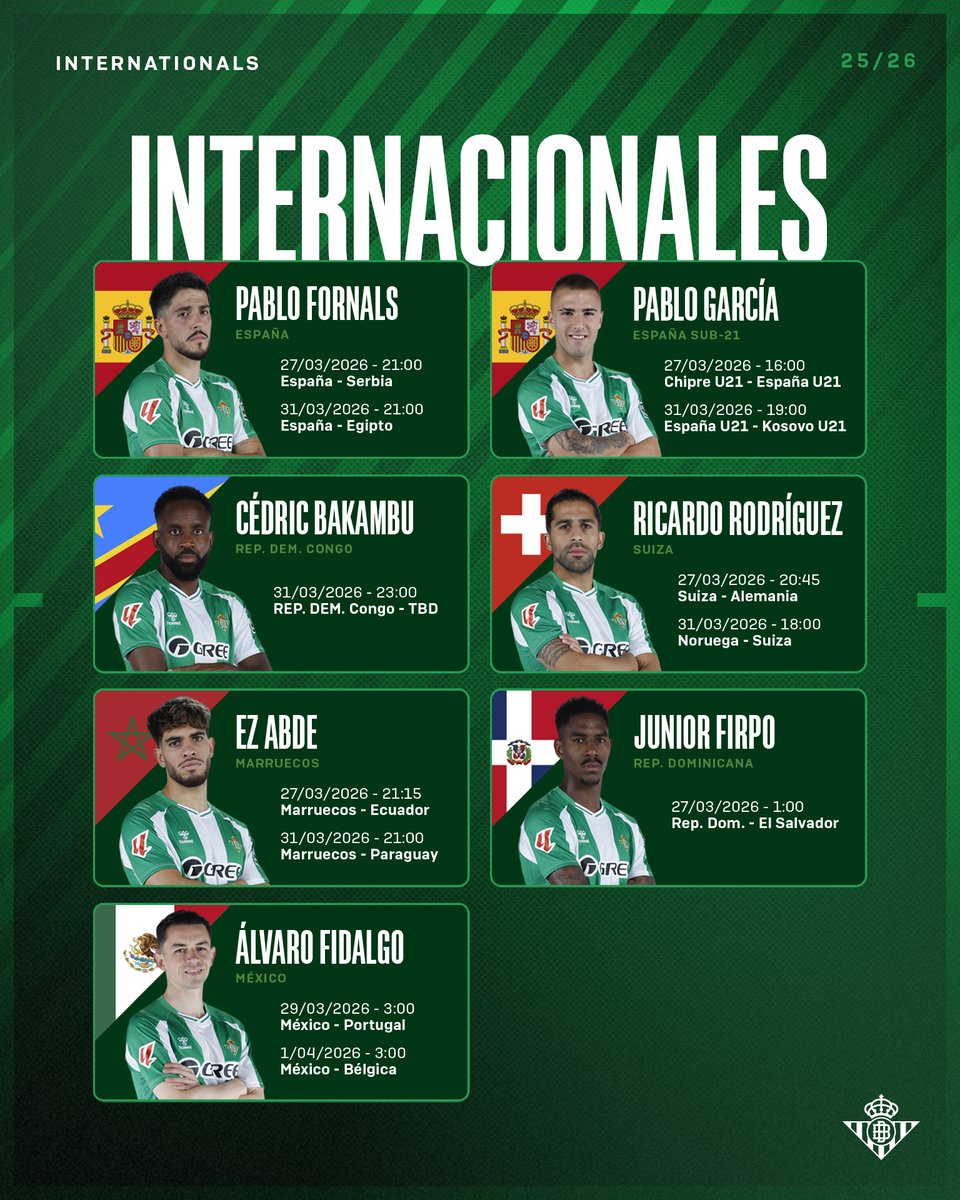 Real Betis Balompié 🌴💚 tweet media