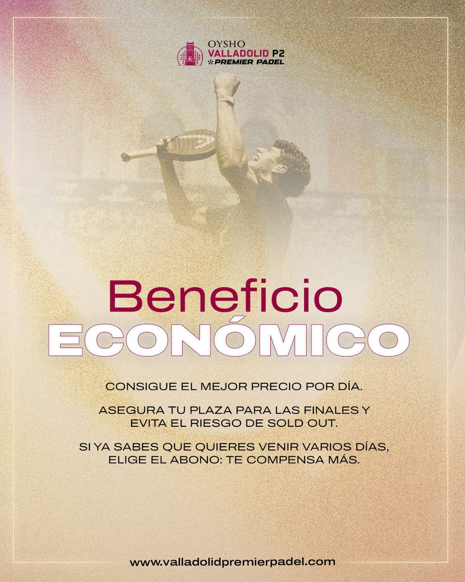 Oysho Valladolid Premier Padel tweet media