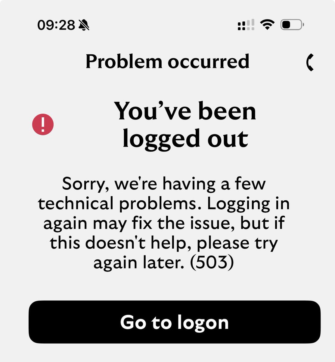 AlHatto26's tweet photo. @LloydsBank would be great if I could actually get onto online banking this morning, problems? https://t.co/h7CthaFKt9