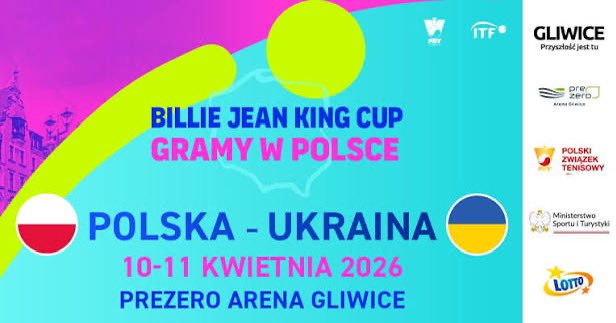 SofaSportowa's tweet photo. KONKURS: mamy do rozdania 10 dwuosobowych wejściówek na dwa dni meczu Polska vs Ukraina w BJK CUP, który odbędzie się w Gliwicach

Którą zawodniczkę z kadry Polski lub Ukrainy na mecz BJK Cup w Gliwicach (10-11 kwietnia) najbardziej chciałabyś/chciałbyś zobaczyć w akcji na korcie i dlaczego? 
Pytanie dotyczy tenisistek powołanych na mecz: 
🇵🇱 Linette, Kawa, Chwalińska, Klimovicova
🇺🇦 Svitolina, Kostyuk, Oliynykova, Nadia i Ludmiła Kichenok 

Odpowiedzi pod filmem na naszym YouTube ( link w komentarzu )