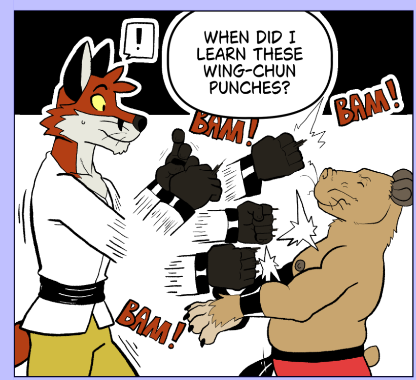 dupli-kate when she dropped in invincible vs

But for real the next strip is up on the P-site go read now!