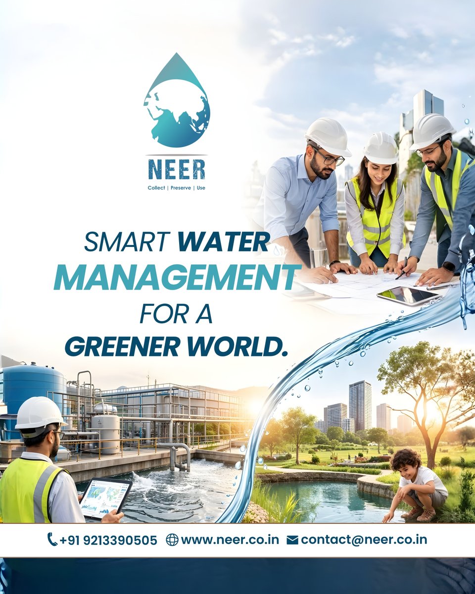 neergroundwater's tweet image. Smart water management for a greener world
Build a sustainable future with the right solutions
👉 Connect with NEER today
[Nivesh Mitra, Nivesh Mitra approvals, nivesh mitra consultant, nivesh mitra business approvals]
#SmartWater #NEER #Sustainability #GreenWorld #WaterSolutions