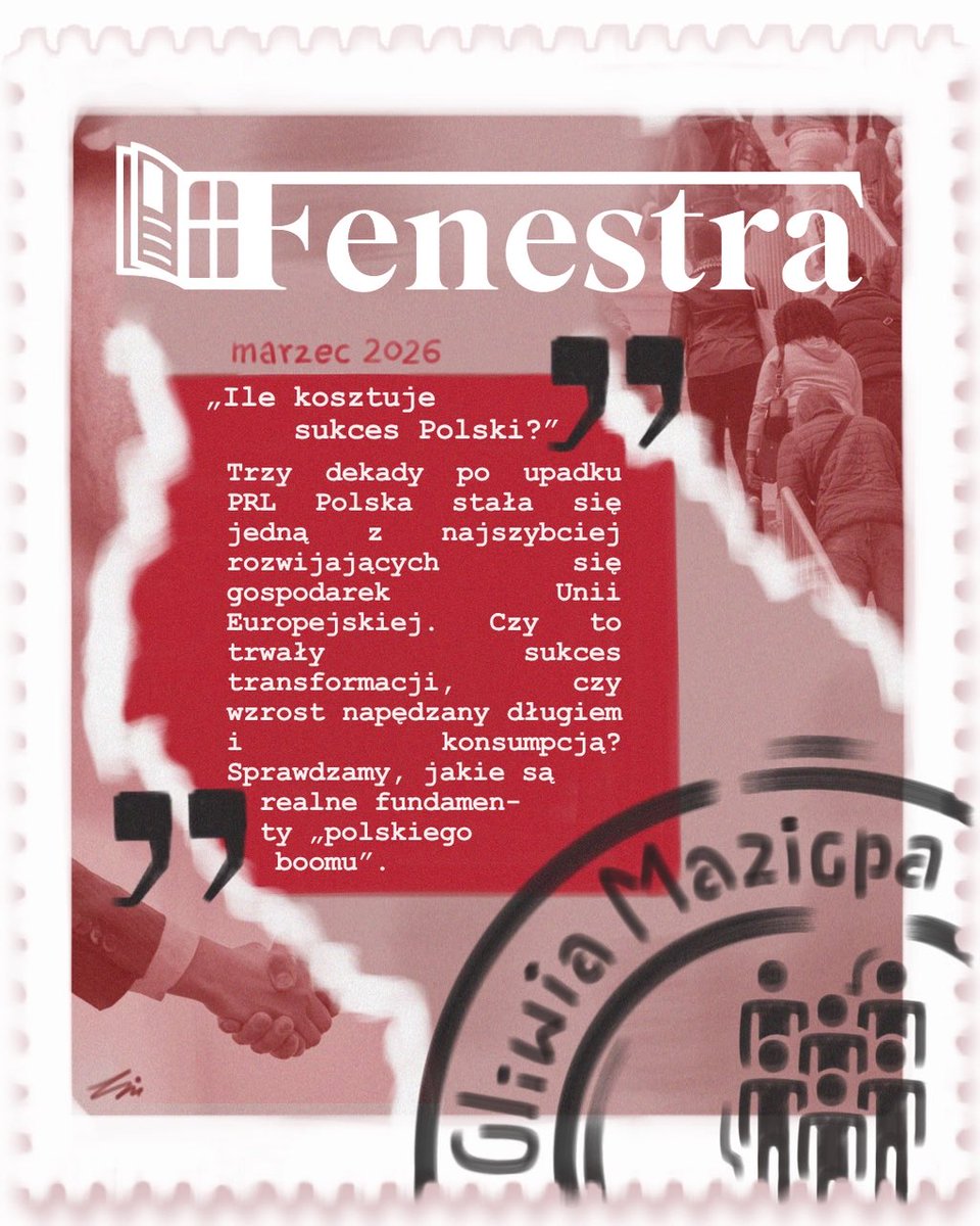 FenestraUAM's tweet photo. Chcecie wiedzieć, co dzieje się dziś w Polsce i naszym społecze��stwie? 
W marcowym wydaniu Fenestry analizujemy cenę sukcesu gospodarczego, ochronę dzieci przed pornografią w sieci, skutki przemocy rówieśniczej oraz to, dlaczego „brak czasu” stał się znakiem naszych czasów. https://t.co/EhawAXYmZu