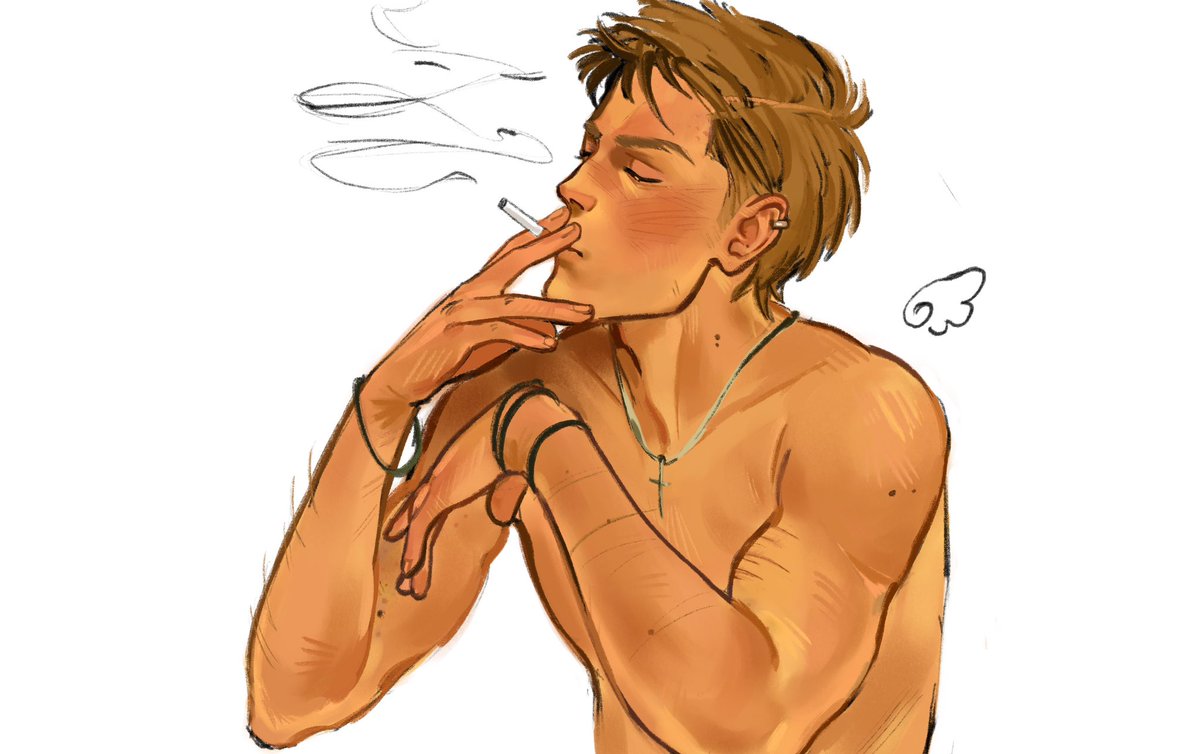 boo! oc art 
#supernatural #spnoc #originalcharacter #art 
i’ll be posting another forest piece with cas soon tho