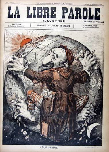 non_Oi_'s tweet photo. @CloNarciss @Sardoche_Lol @humanite_fr -mention la plus ancienne qu’on puisse retrouver : c’était le sous-titre de la Libre parole, journal dirigé par Edouard Drumont (sans doute en écho à son torchon « la France juive »)
-repris par l’AF
-repris par L’Œuvre française.. https://t.co/BlvRwCWgeC