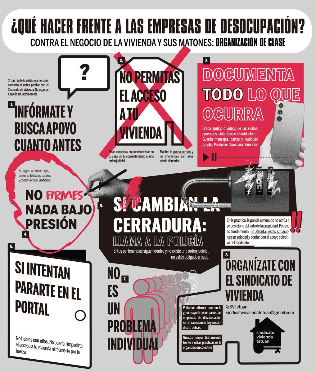 Sindicato Vivienda Tetuán tweet media