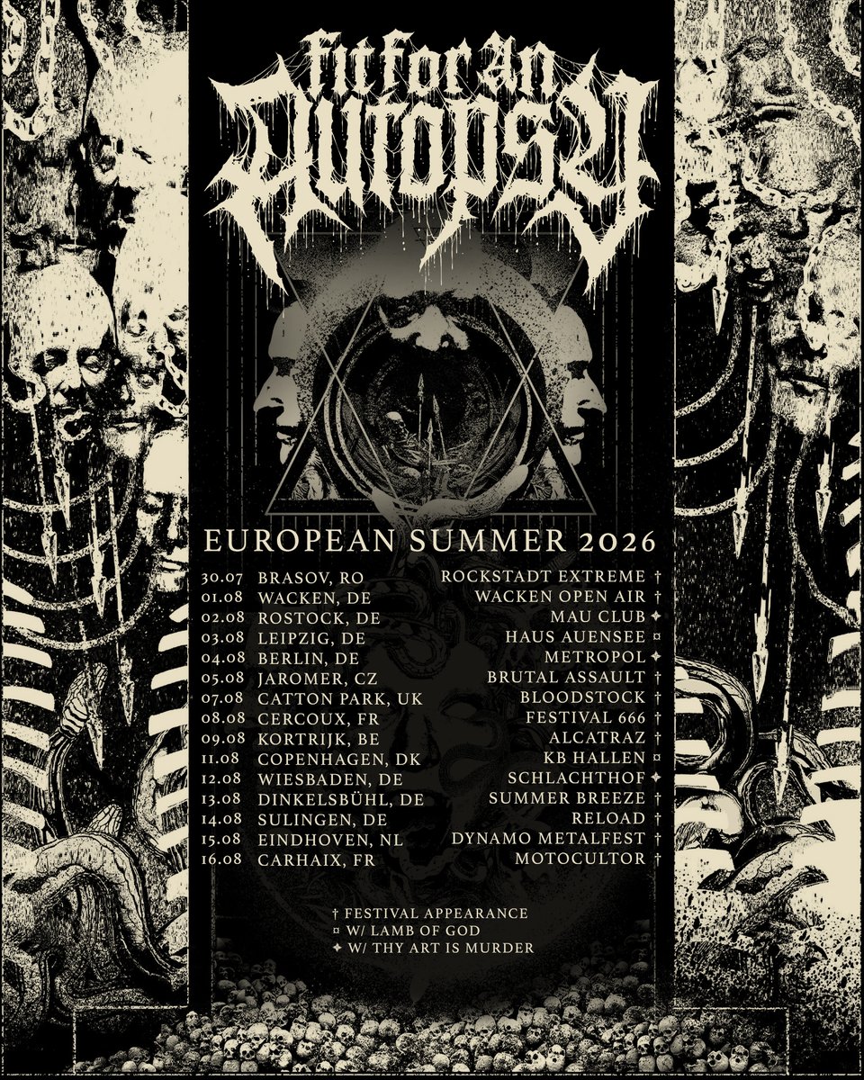 Fit For An Autopsy tweet media