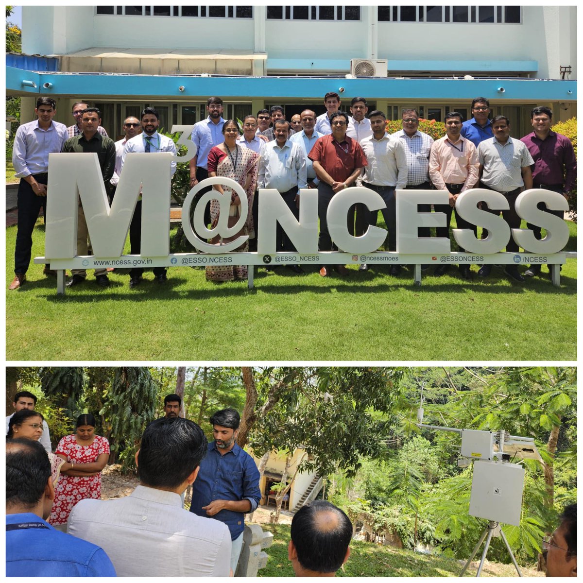 ESSO_NCESS's tweet photo. Contd..
This visit was part of the immersive training program organized by the @img_kerala—bridging the gap between administration and advanced scientific research.
#NCESS #MoES #IMGKerala #ScienceForPolicy  #IndiaScience #SustainableFuture https://t.co/fquSCoDVUJ