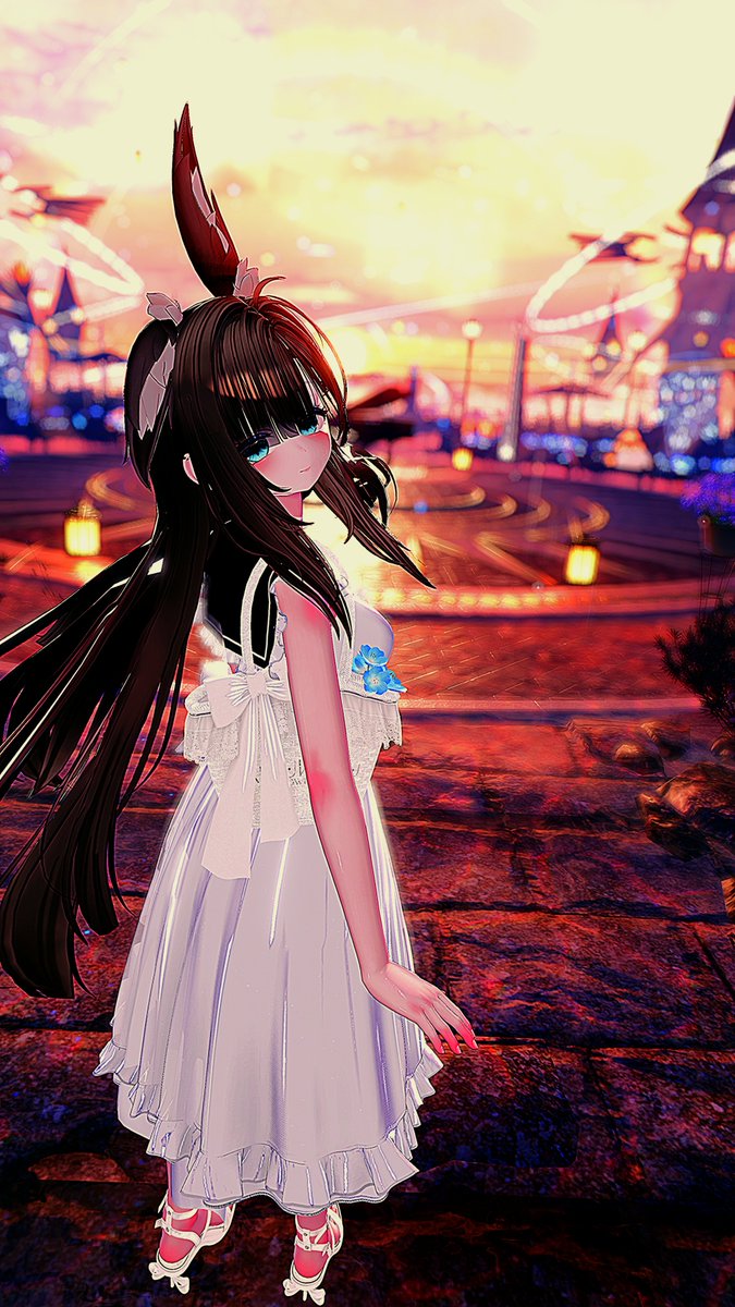 __ggoma__'s tweet photo. #VRChat #VRChatPhotography                          
VRC Model - 장마철_ 님
『있지,만약에 내가 너에게 고백한다면... 받아줄꺼야...?🩷』 https://t.co/IDQw27Pzab