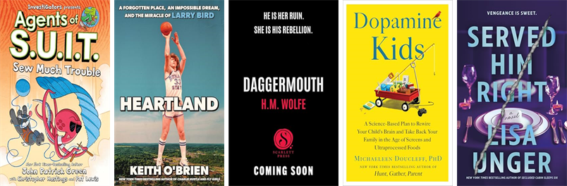 SharonLibraryMA's tweet photo. This week the Sharon Public Library has 81 new books and two new movies.  New items include Lady Tremaine, Agents of S.U.I.T., Even the Good Girls Will Cry, Guided, Heartland, Daggermouth, and Dopamine Kids. https://t.co/JVOpu969M1 https://t.co/nDiyIOPy9u