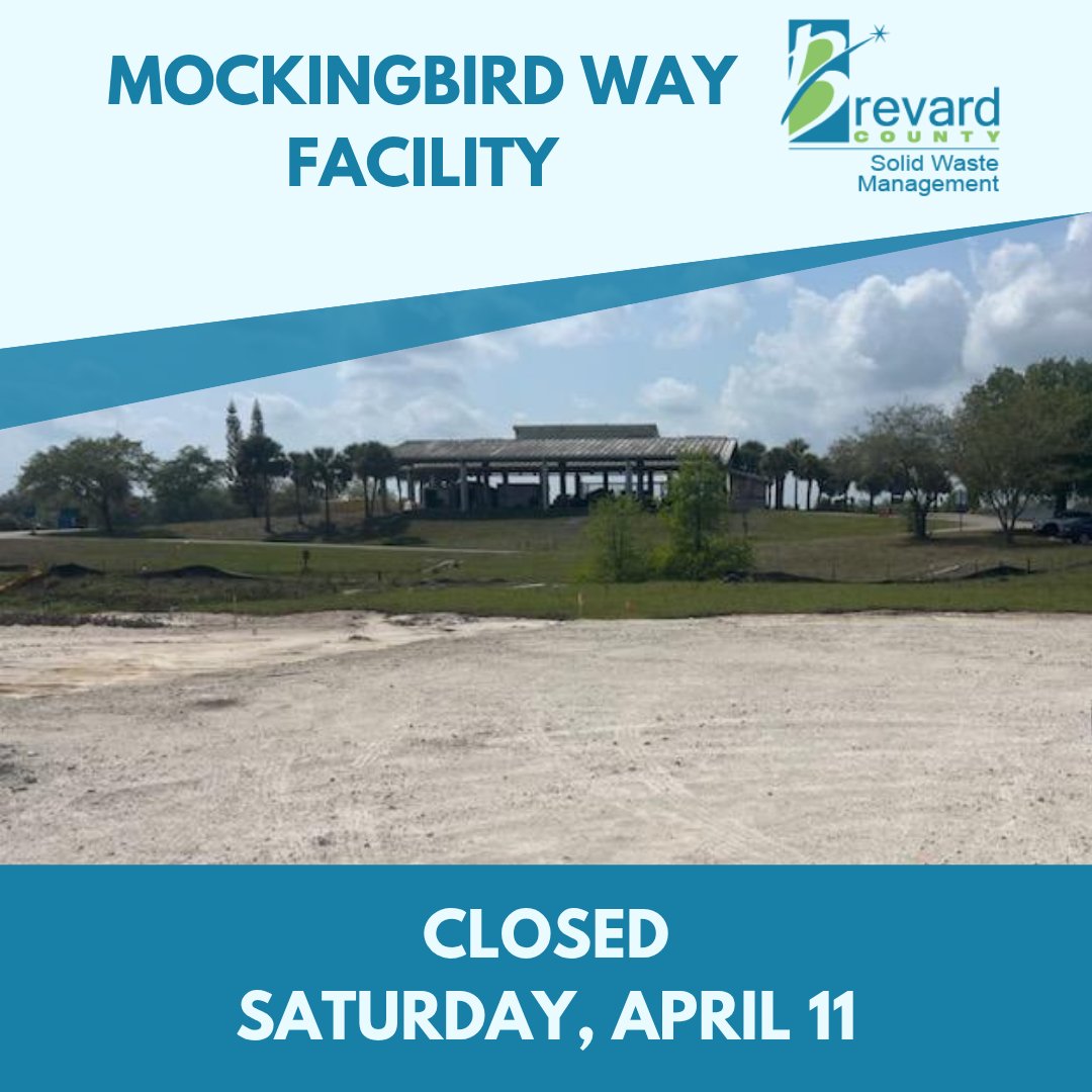 Brevard County Solid Waste Department tweet media