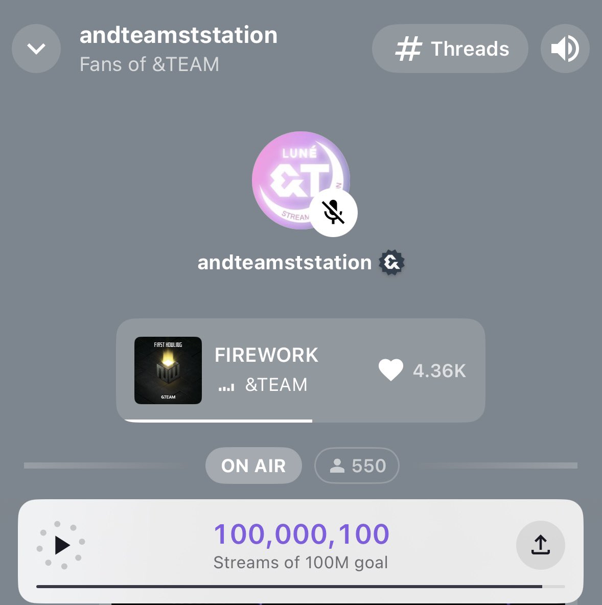 &TEAM STREAMING STATION tweet media