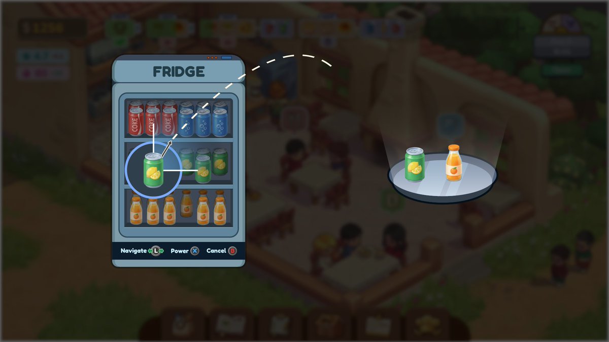 zbeedev's tweet image. Grow. Serve. Manage. 
We quit our jobs to build a farm and restaurant management game.
You grow your ingredients, serve customers, and manage the daily flow of your place.  
Here’s a look at how it’s coming along.

store.steampowered.com/app/4521650/Fa…

#gamedev #indiedev #unity3d #indiegame