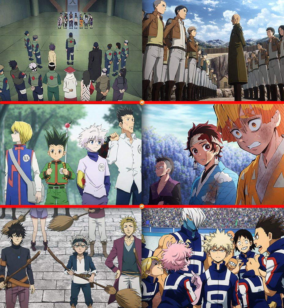 Animes Tendência tweet media