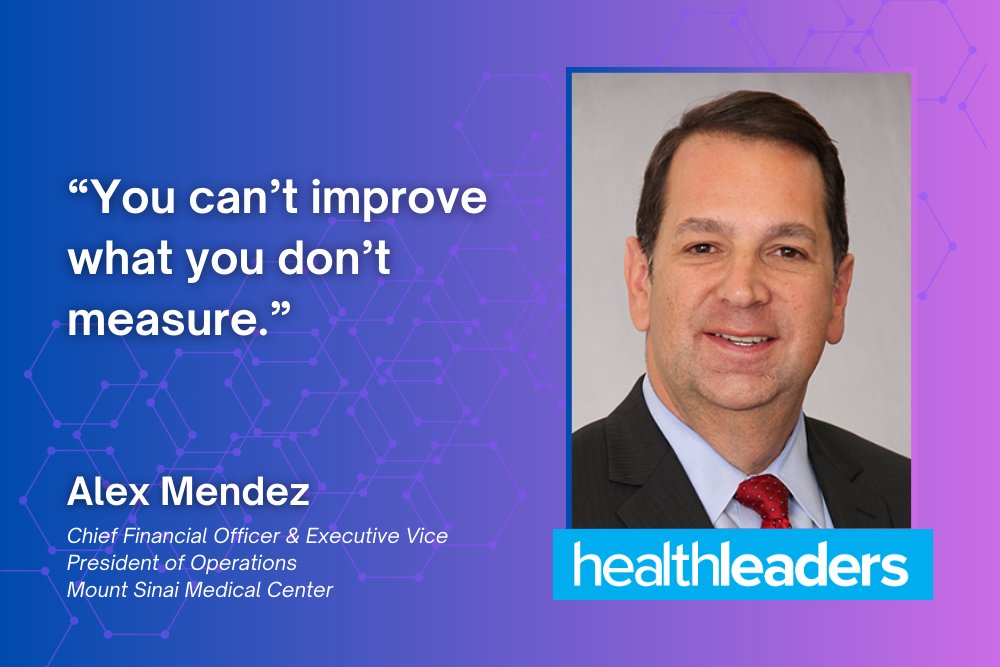 HealthLeaders's tweet image. At Mount Sinai Medical Center in Miami, Alex Mendez, #CFO and Executive Vice President of Operations, views #quality not as an #outcome to celebrate, but as a strategic #asset to protect: healthleadersmedia.com/cfo/how-mount-…