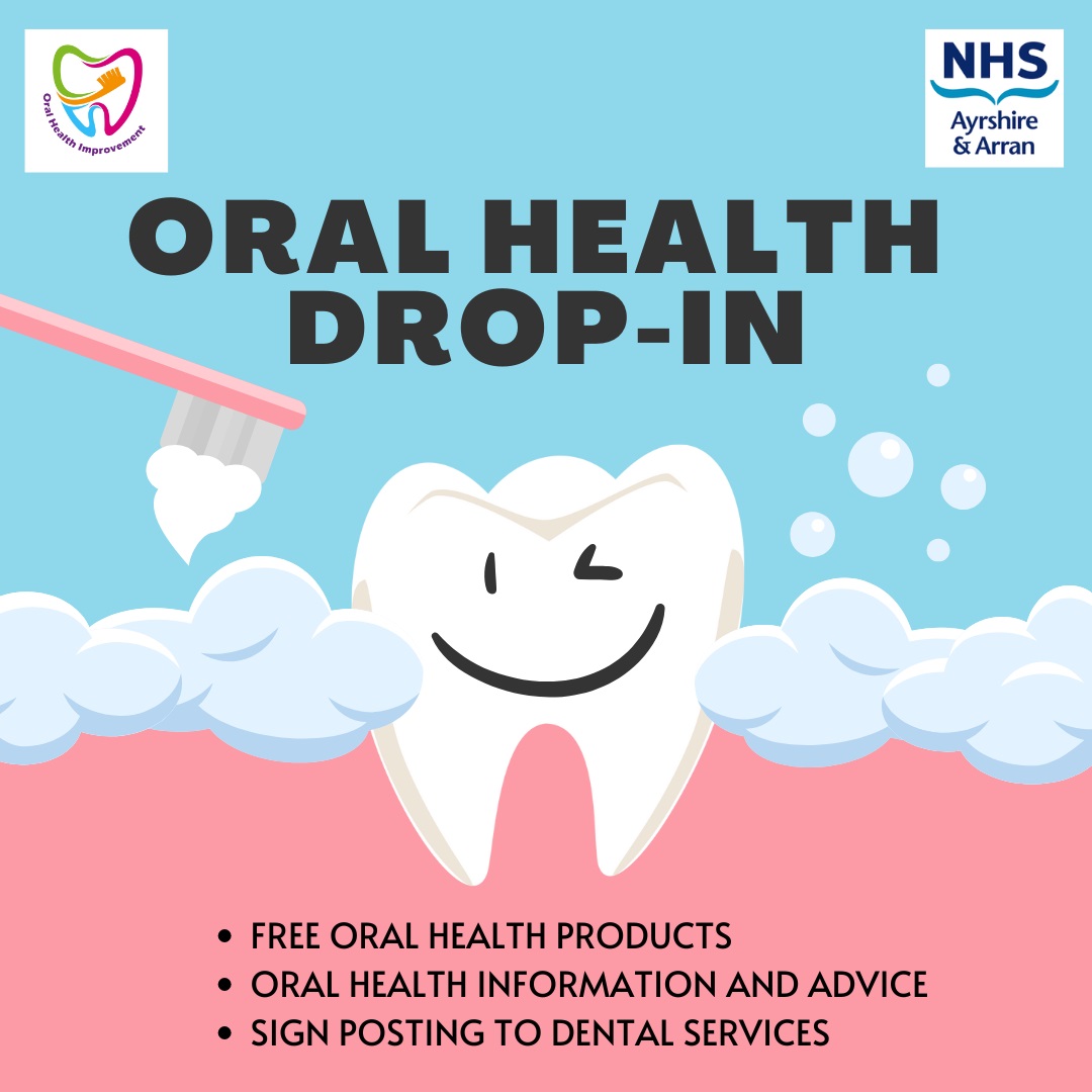 NHSOHI's tweet image. Dalmellington Community Hub – Drop-in Tomorrow!
🕤9:30am – 12:30pm. Come along and say hello to Hazel, who’ll be there offering:🦷Oral Health Information &amp;amp; Advice🎁 Free Oral Health Products🗺️ Signposting to Dental Services.
#OralHealthSupport #CommunityCare #NHSAyrshireAndArran