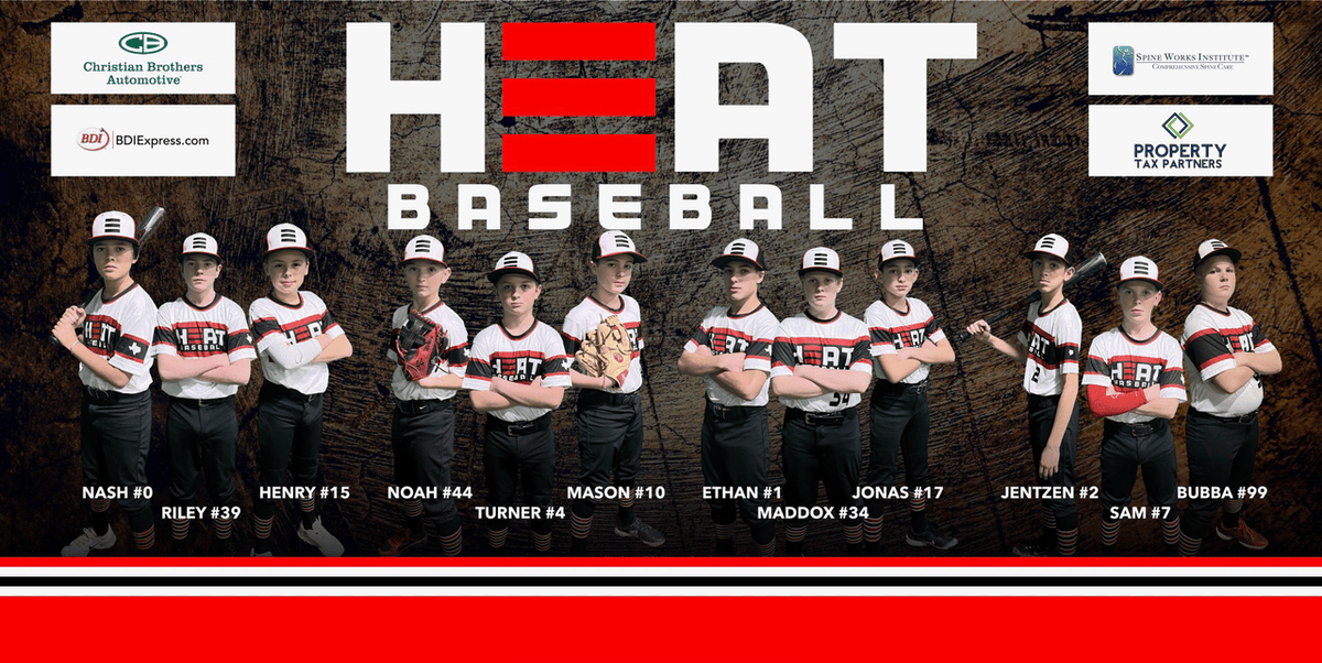 PropTaxPartners's tweet photo. On this opening day, we are proud to support youth baseball! GO HEAT! https://t.co/BXFcXObZBG