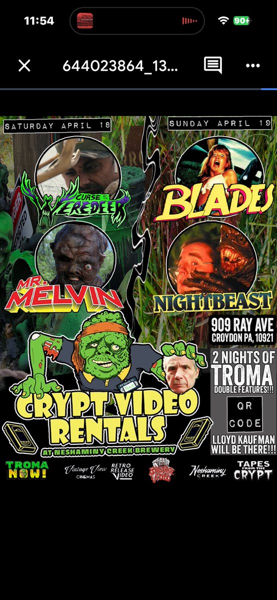 Lloyd Kaufman tweet media