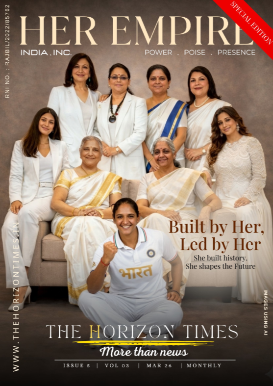 HorizonTimes's tweet photo. #WomenInBusiness #TheHorizonTimes #TheHorizonTimesMagazine #IWD2026 
 
The Horizon Times launched "Her Empire" - to celebrate Women and their Brilliance. 
Stories that we all know and Stories that we all must know.
Applaud and Get Inspired. https://t.co/g0GrdlQCj1 https://t.co/BDVxT9Eh6n