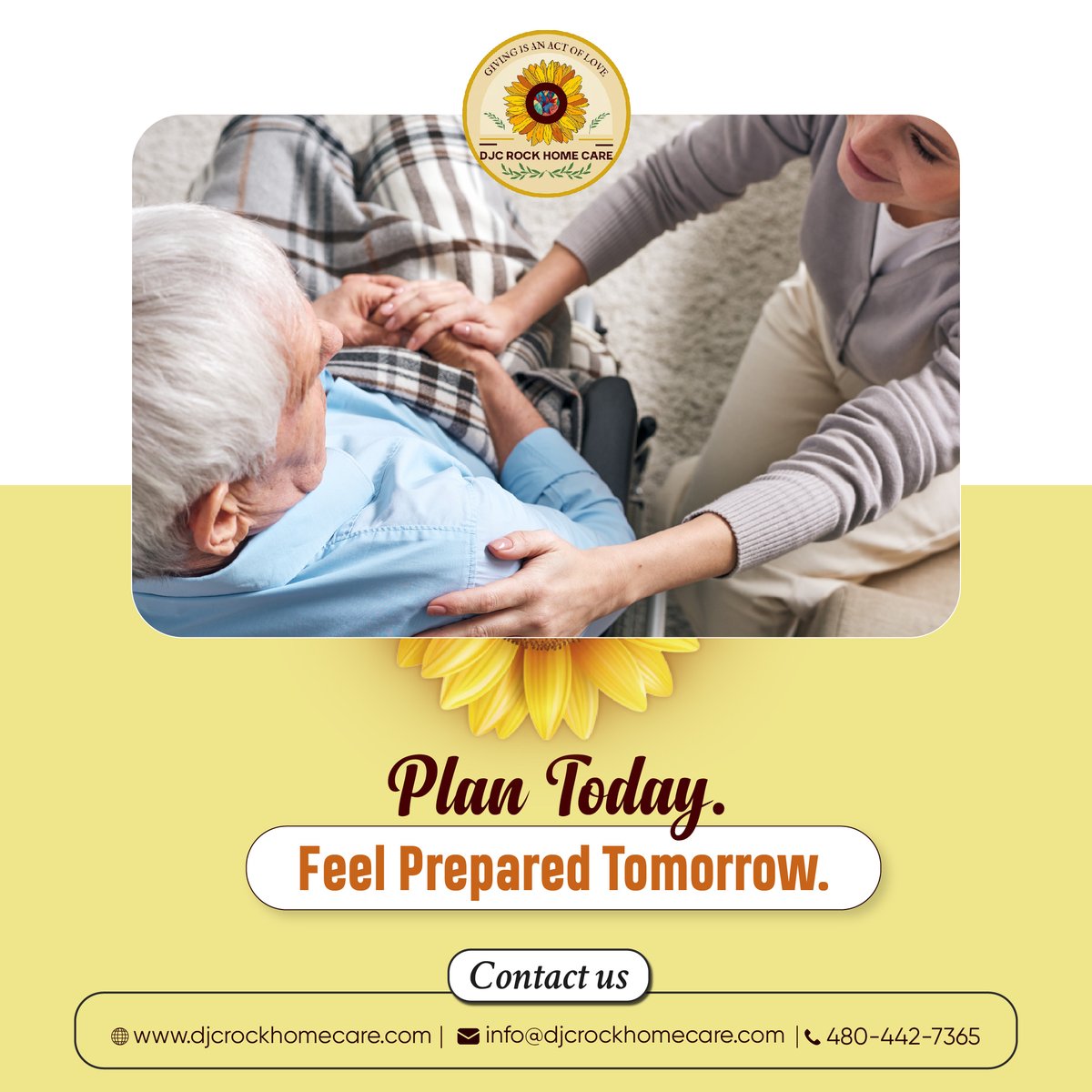 DJC_RockHomCare's tweet photo. Care planning doesn’t have to feel overwhelming. DJC Rock Home Care helps families explore options early — reducing stress and preserving independence every step of the way. Start the conversation today.

📞 480-442-7365
🌐 https://t.co/ExrtR4Q49F

#DJCRockHomeCare https://t.co/bQQyfKQcId